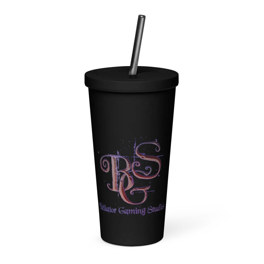 Insulated Tumbler with a Straw product image (1)