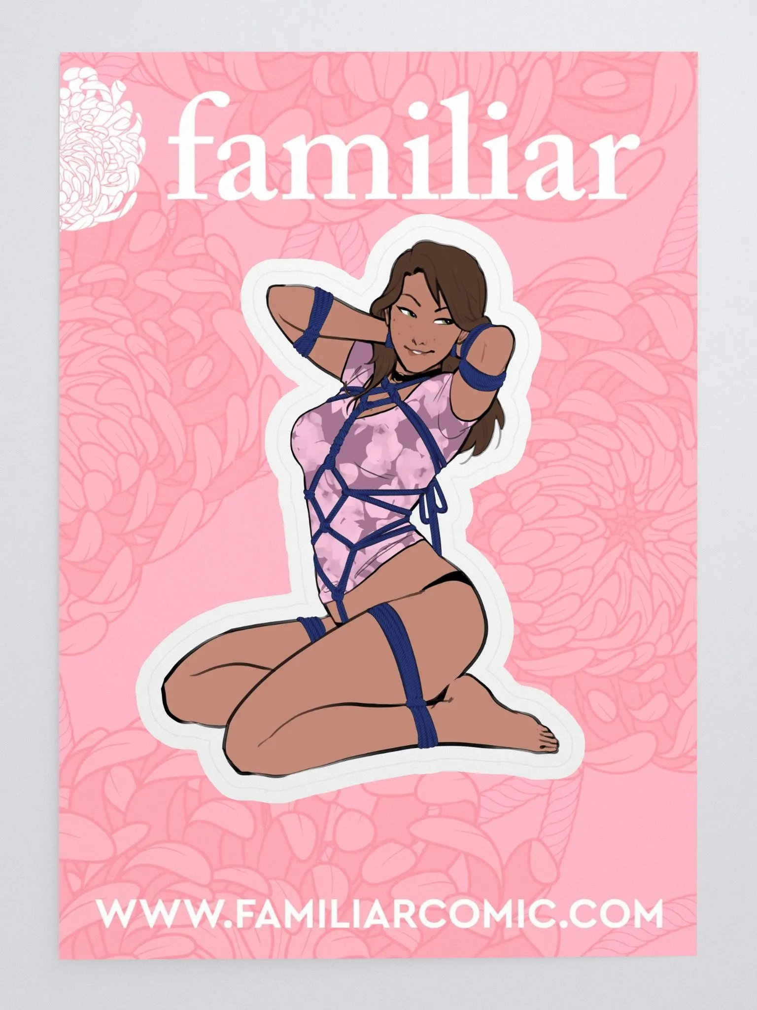 Diana Blue Shibari Sticker product image (3)