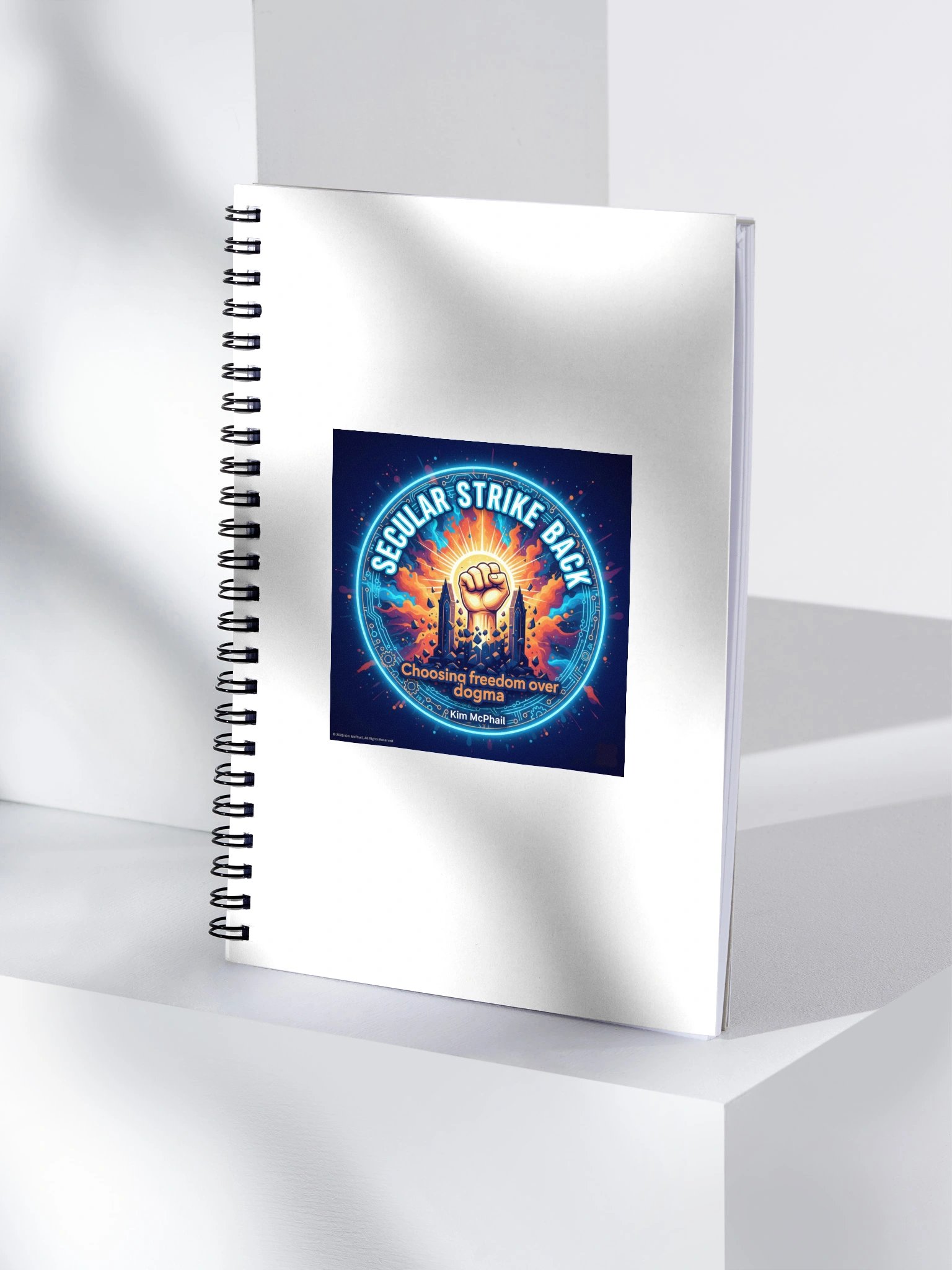 Freedom Over Dogma Spiral Notebook product image (4)
