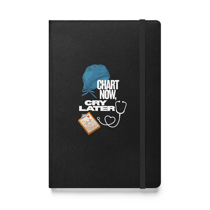 Chart Now, Cry Later Hardcover Journal product image (1)