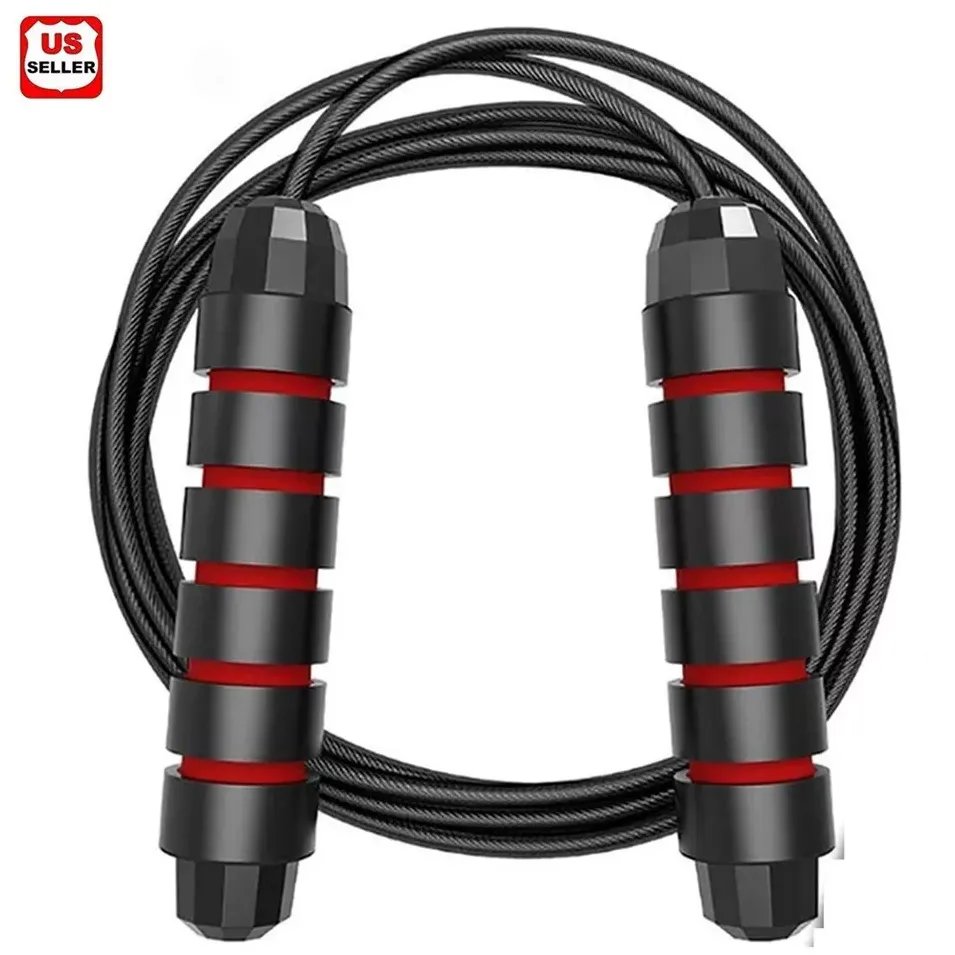 New ProductJump Rope Gym Aerobic Exercise Boxing Skipping Adjustable Bearing Speed Fitness product image (1)