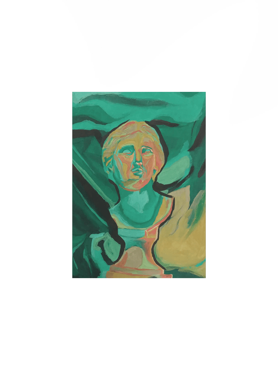 Neoclassical Turquoise Reverie Poster product image (4)
