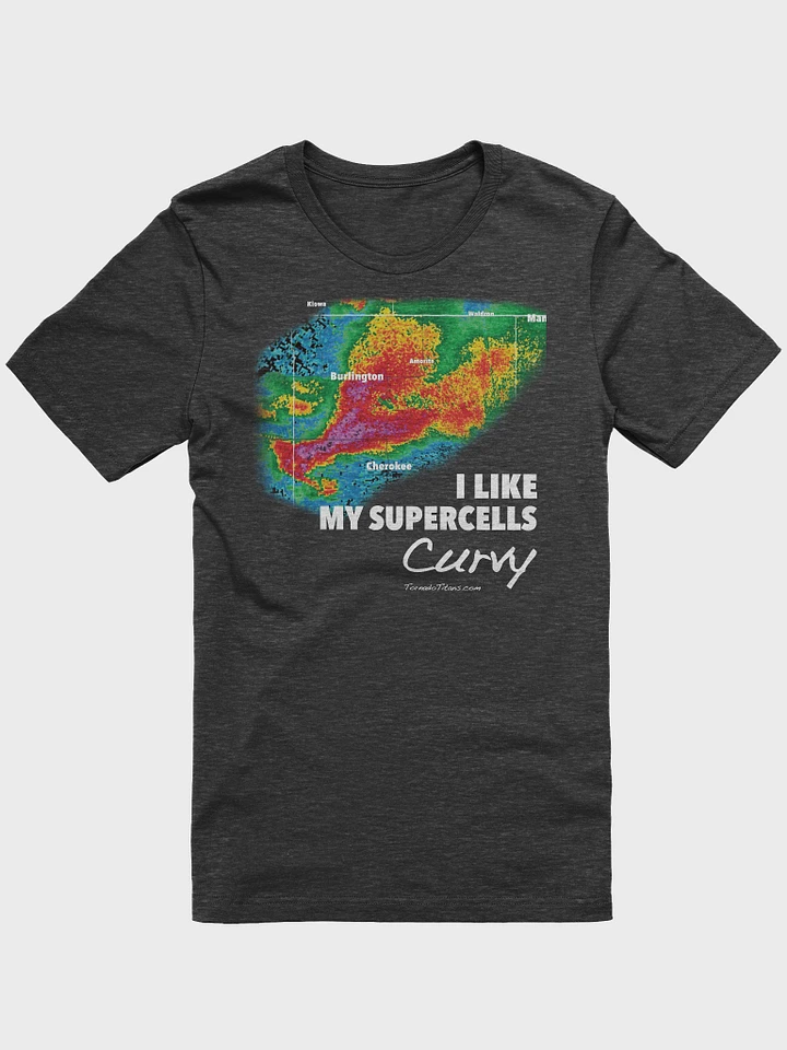 I Like My Supercells Curvy T-Shirt product image (1)