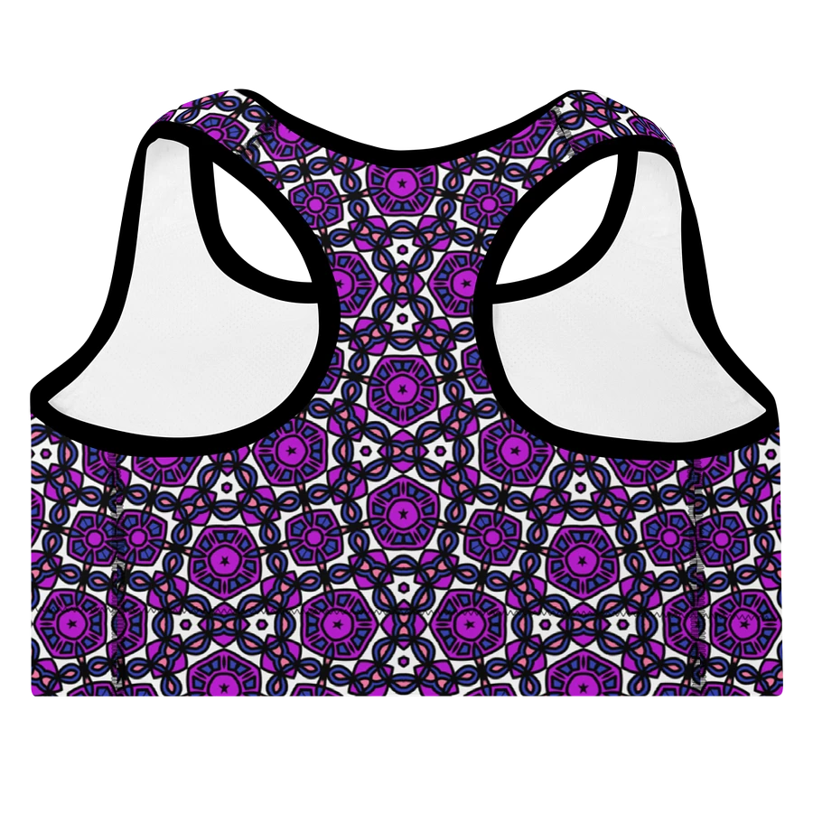 Gender Fluid Abstract (1) - Padded Sports Bra product image (4)