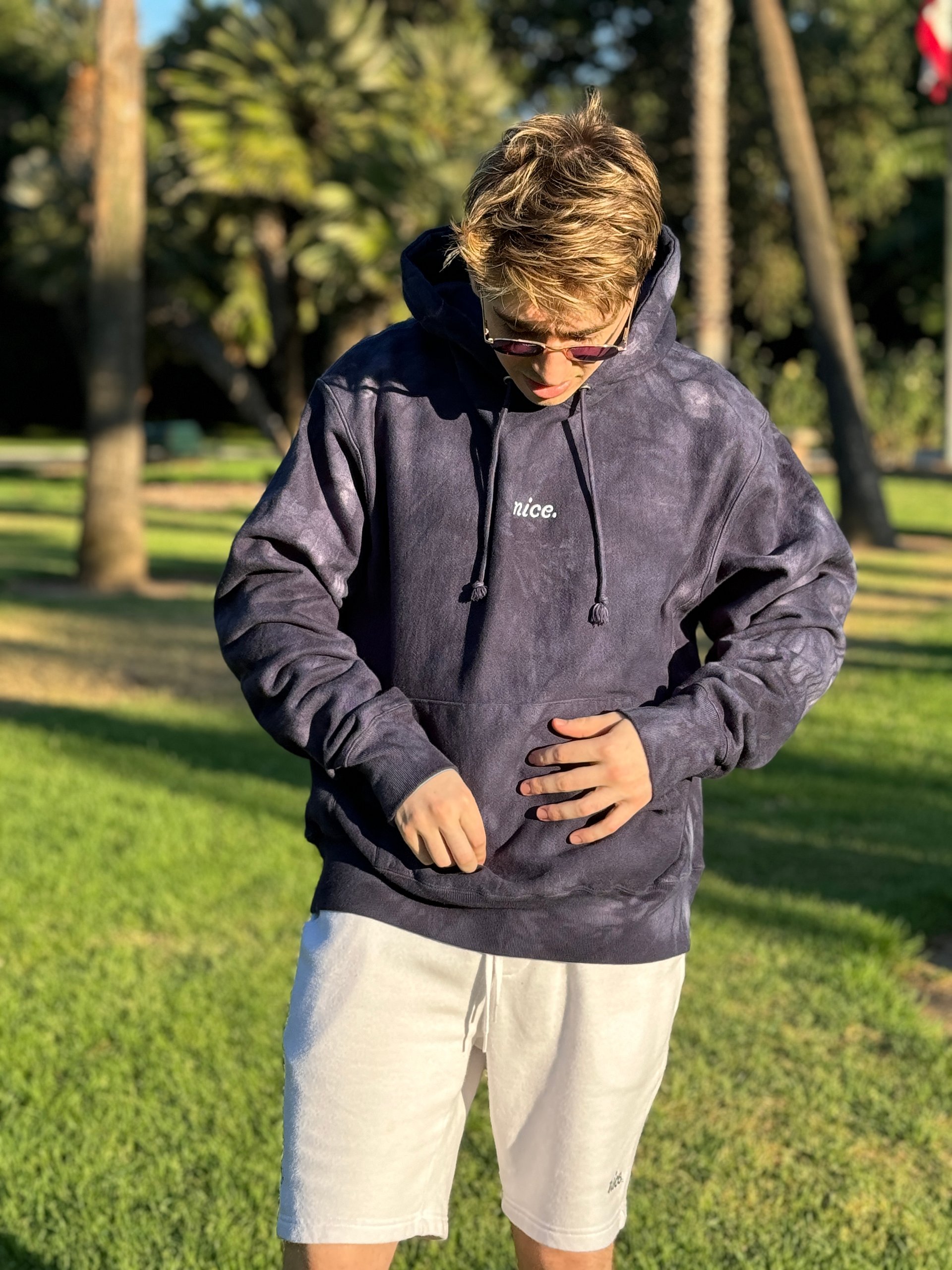 Champion x 'Nice.' Embroidered Signature Hoodie product image (8)