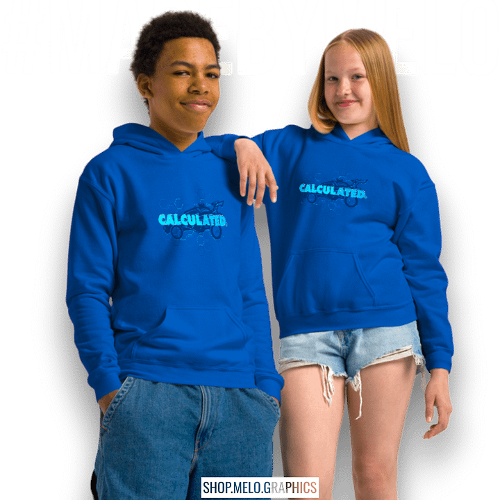 Calculated - Carball Kids Hoodie | #MadeByMELO product image (22)