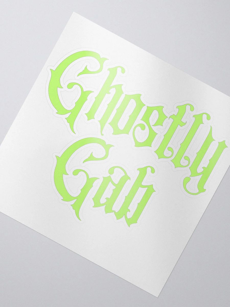 Ghostly Gab Sticker product image (3)