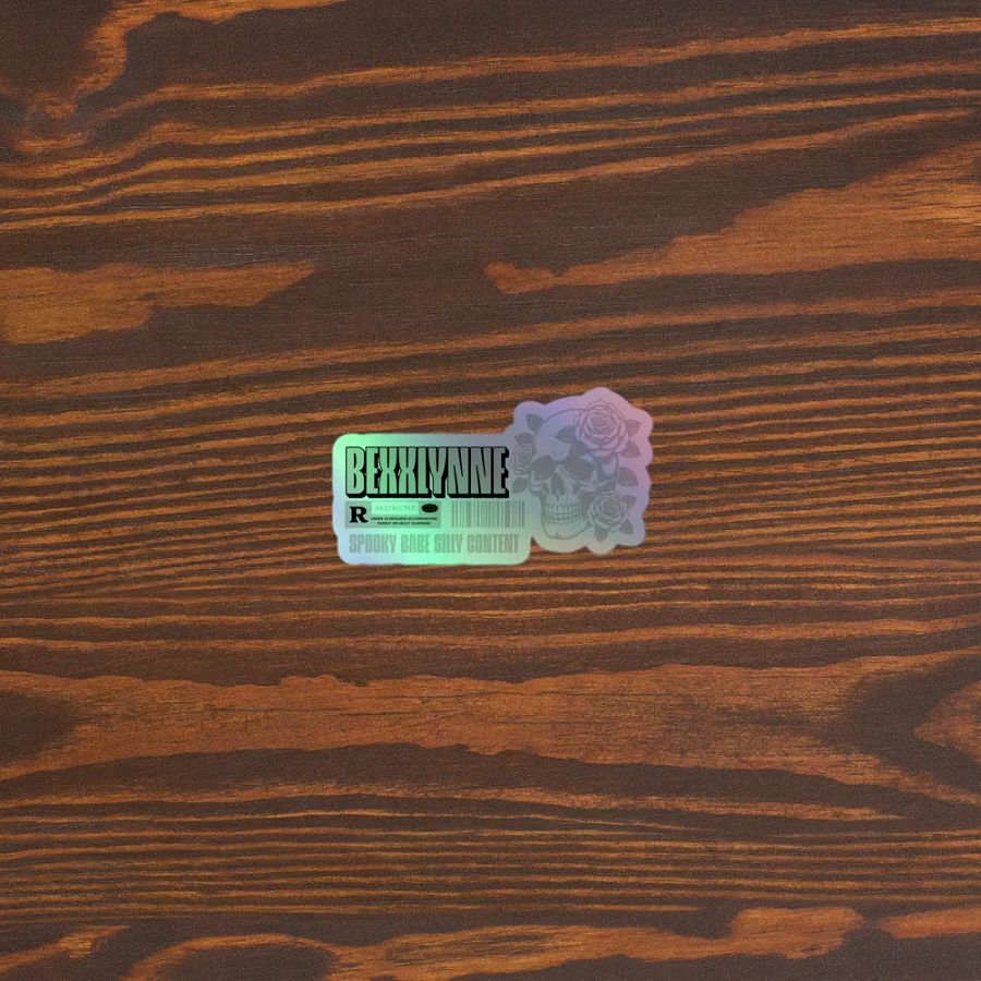 Restricted Content Holographic Sticker product image (5)