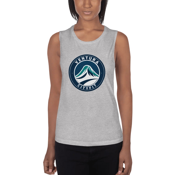 Ventura CityFit Mountain Logo Women's Muscle Tank product image (13)
