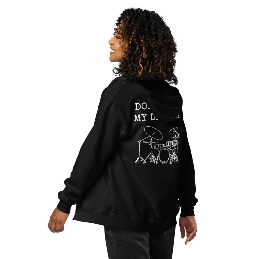 Don't Touch My Drum Set zip hoodie product image (10)