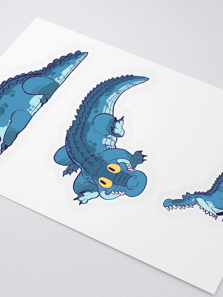Half Croc Sticker Sheet 2 product image (2)