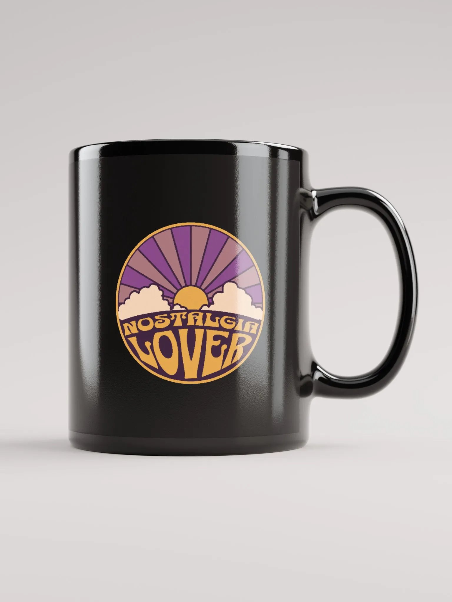 Nostalgia Lover | Black Mug product image (2)