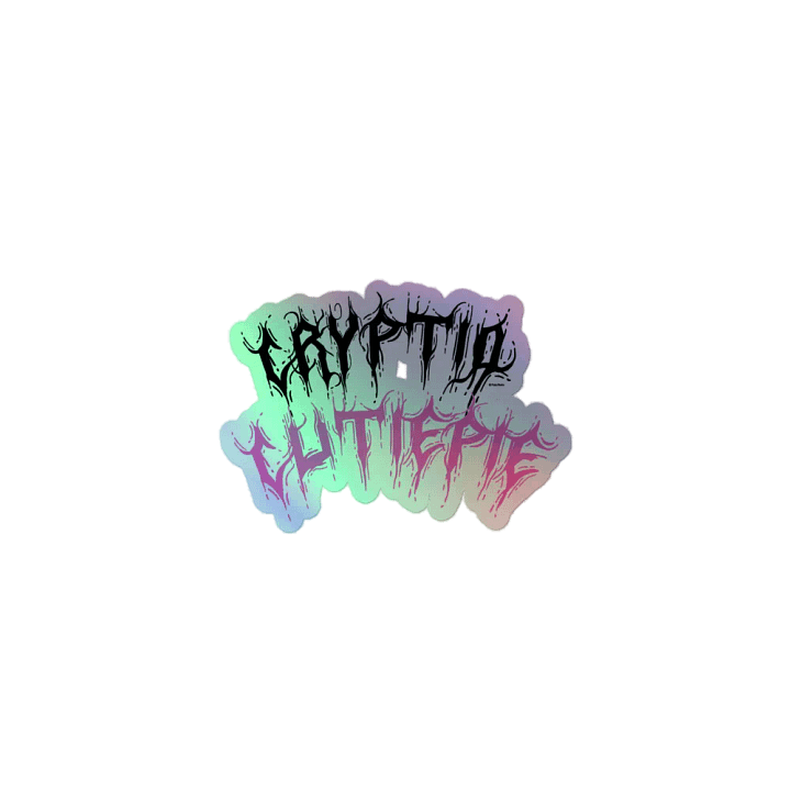 Cryptid Cutiepie Holo Sticker product image (1)