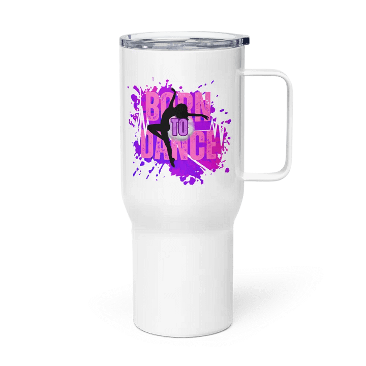 Born to Dance Her Silhouette Vibes Travel Mug product image (1)
