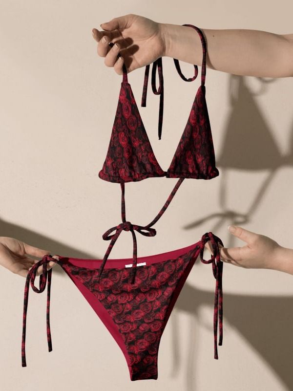 🌹 Rose Flavored Bikini – Elegant, Romantic & Timeless product image (6)