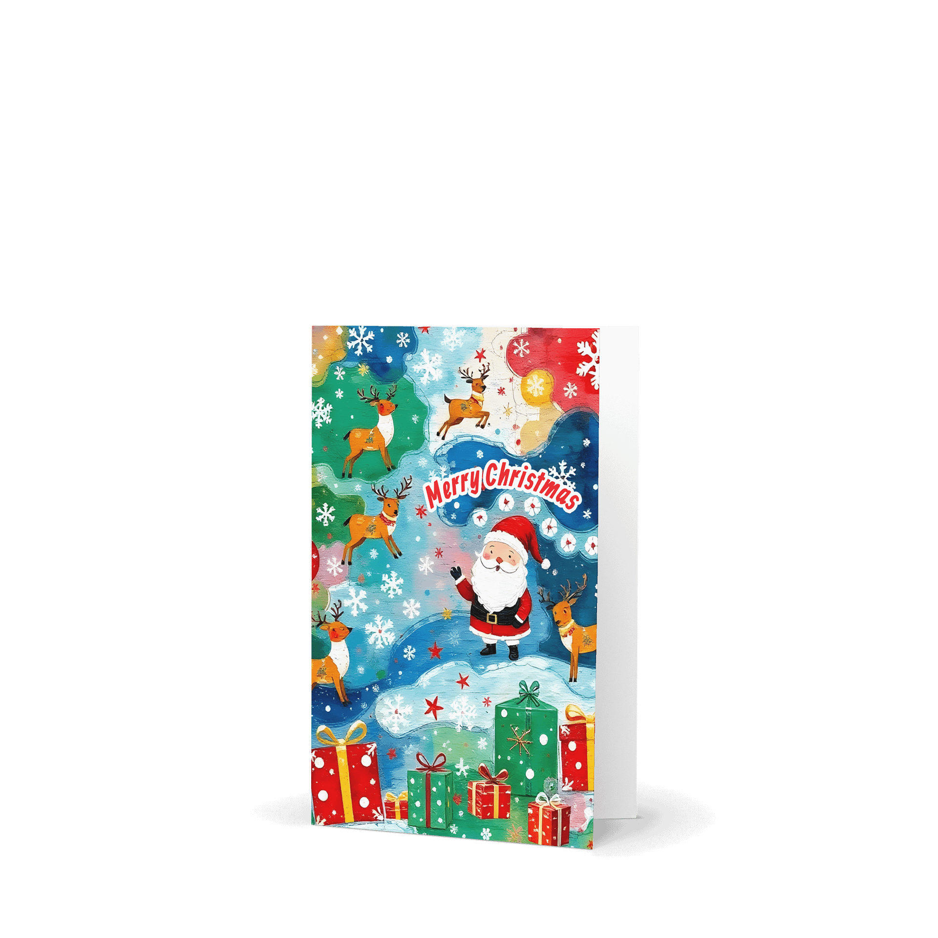 Santa's Greetings Festive Card product image (1)