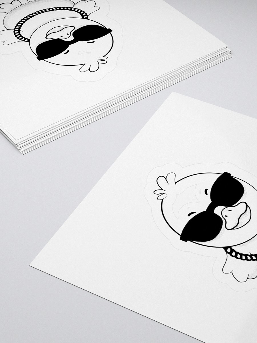 Too Cool For the Pond Kiss Cut Stickers product image (11)