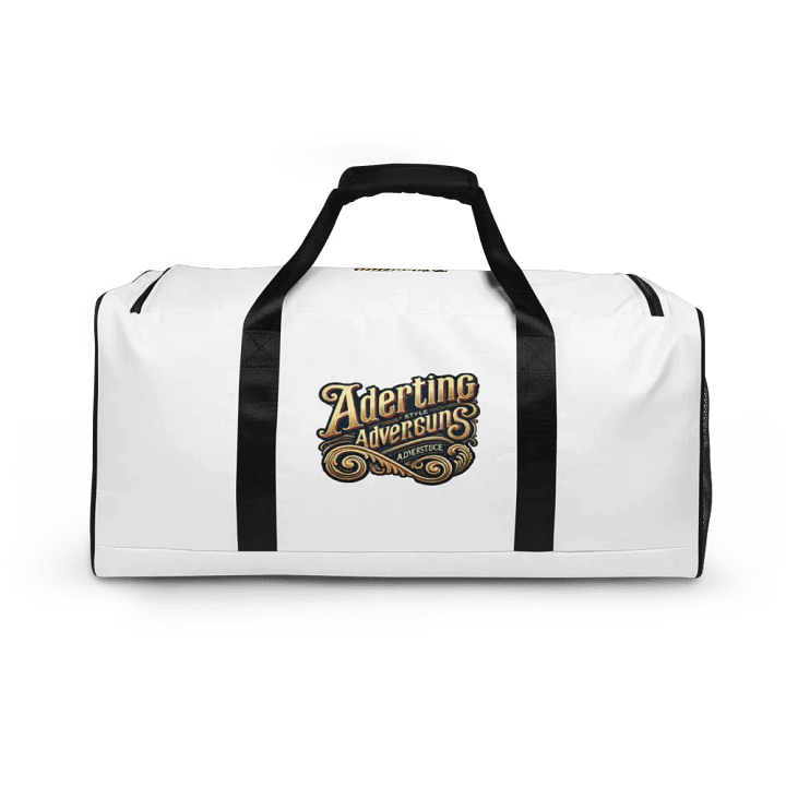 Vintage Ornate All-Over Print Duffle Bag product image (2)