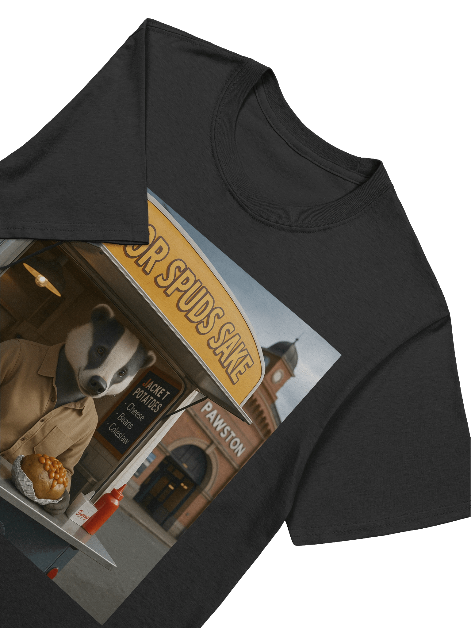 For Spuds Sake Badger T-Shirt product image (57)