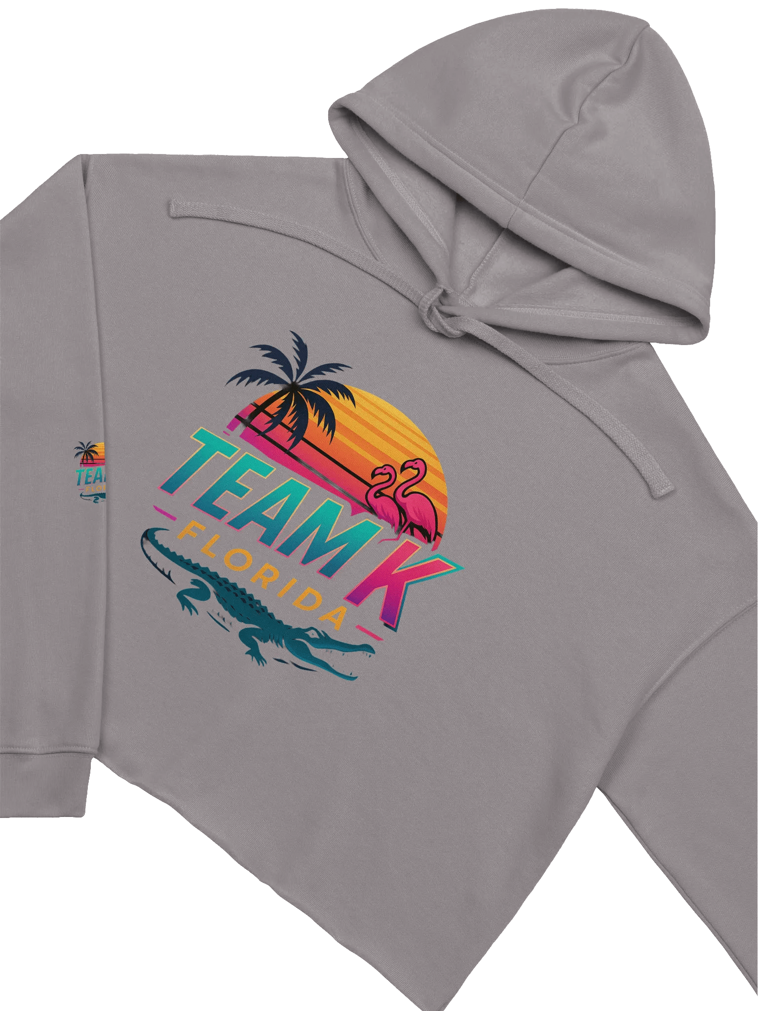 Team K Florida Crop Hoodie product image (3)