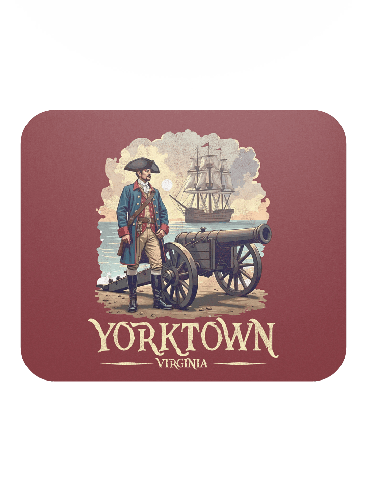 Yorktown Virginia Colonial Soldier Mousepad product image (1)