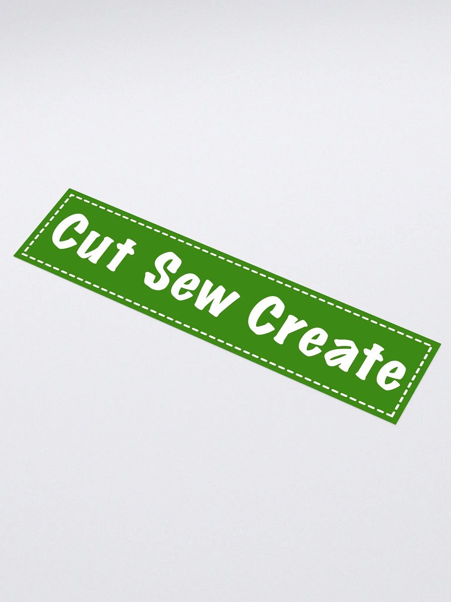 Cut Sew Create Bumper Sticker product image (1)