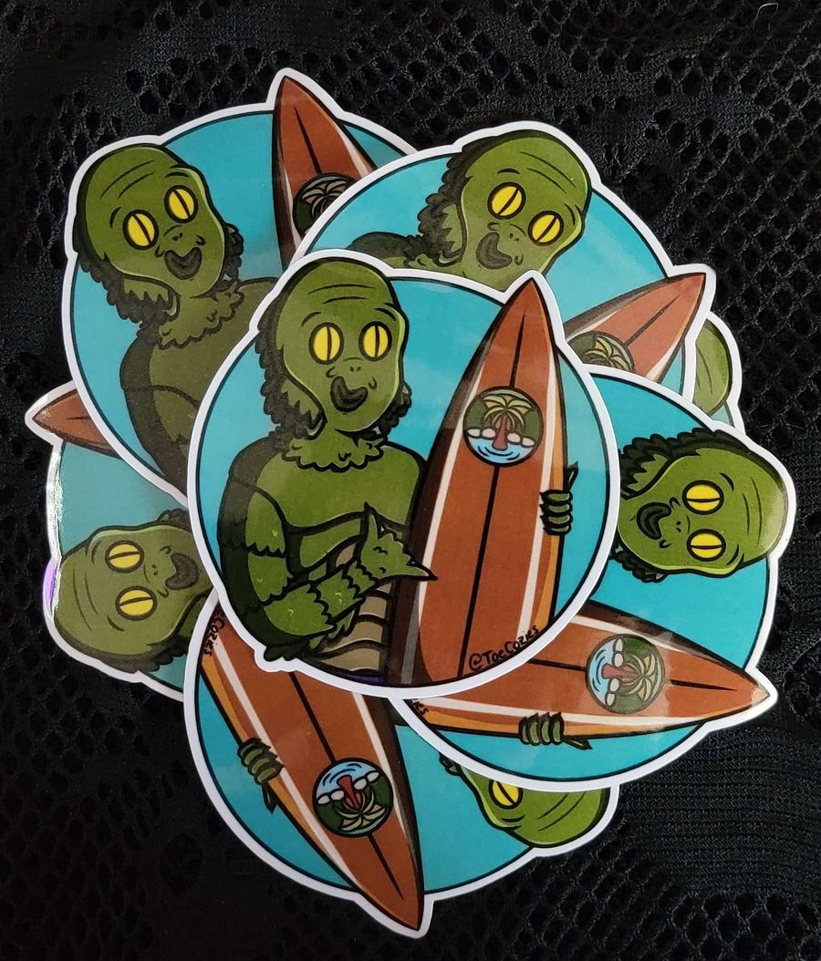 Surfing Creature from the Black Lagoon product image (1)