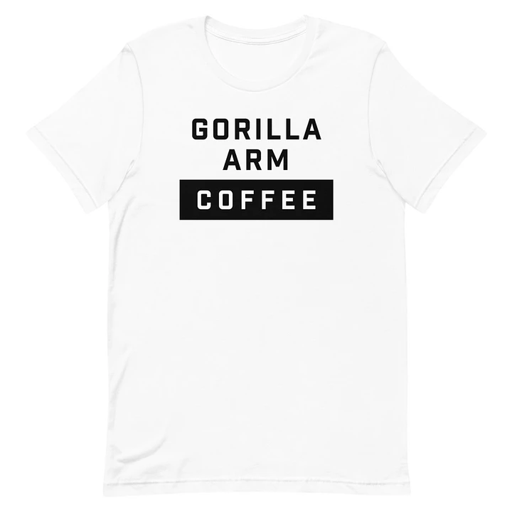 Gorilla Arm Coffee T-shirt - White product image (1)