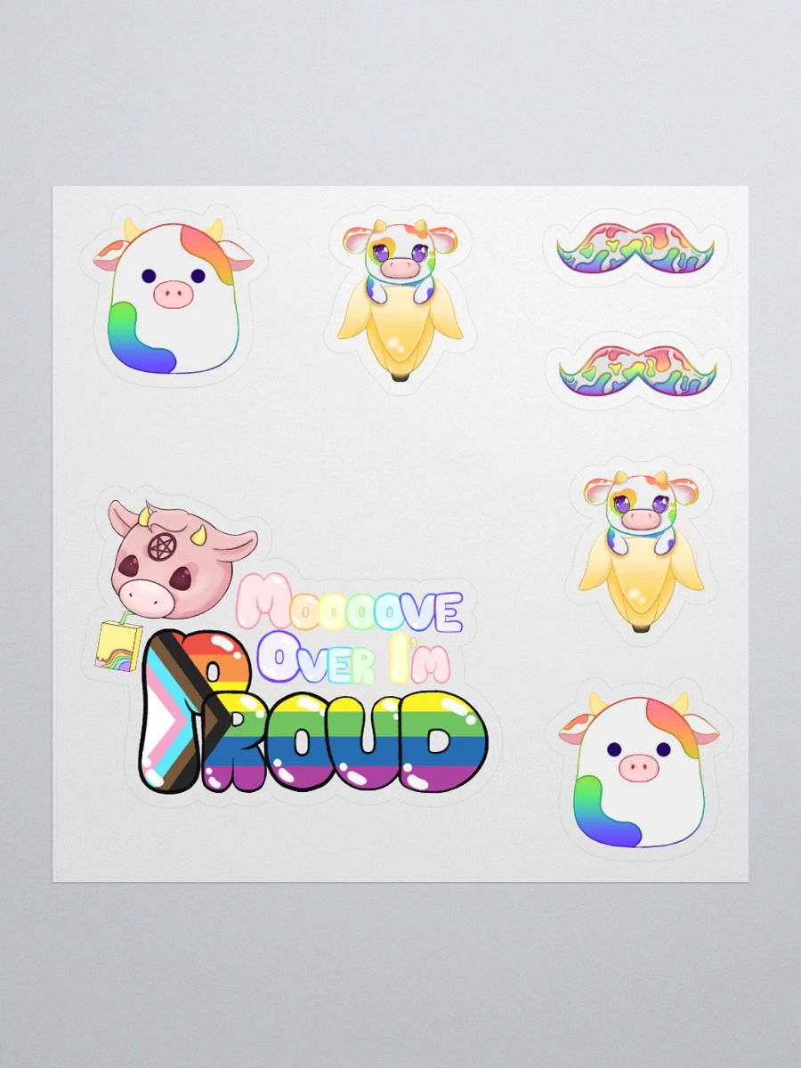 Milkers' Pride Sticker Set 🌈 product image (2)