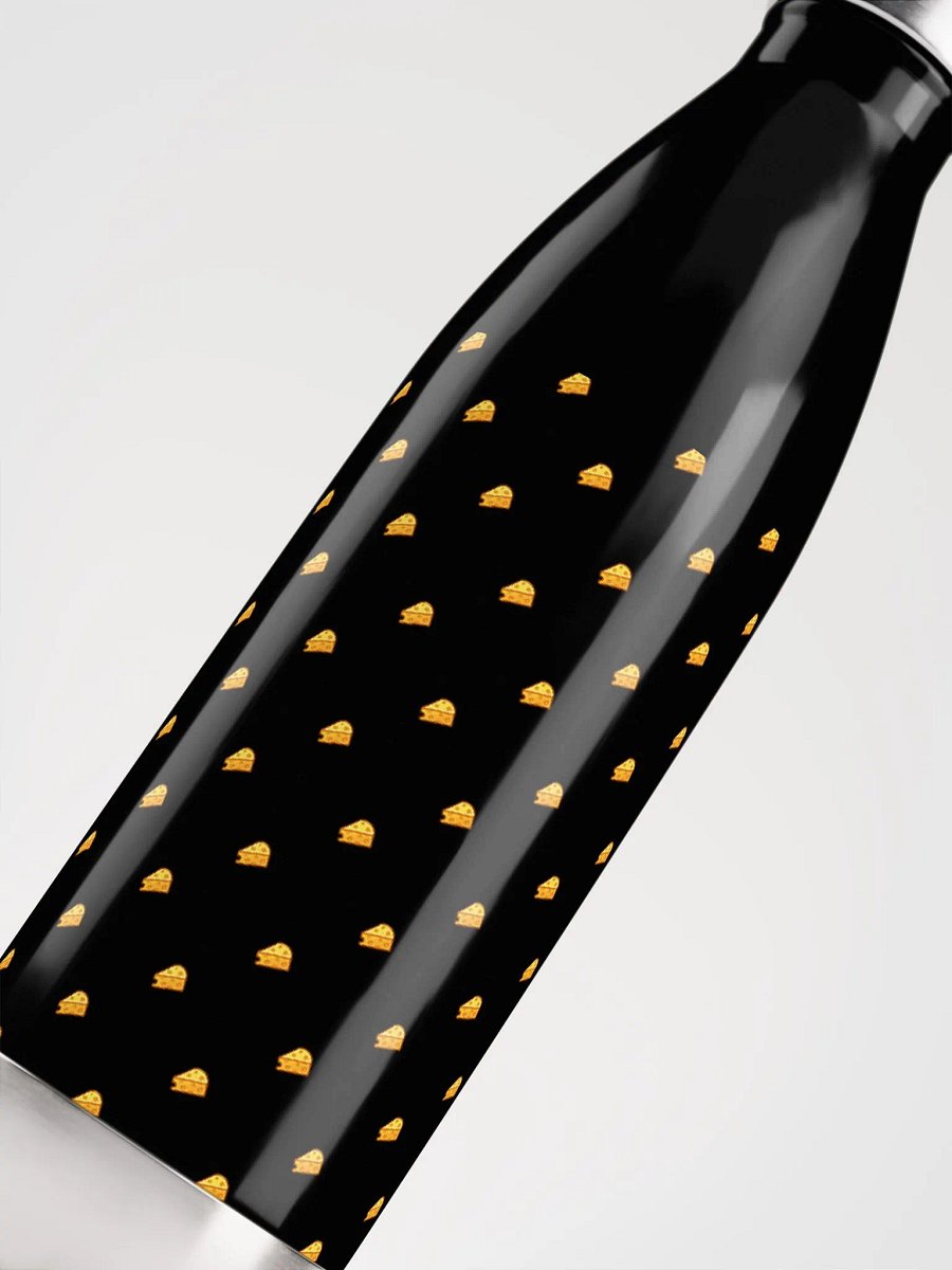 Cheese Wedge Water Bottle - Black product image (5)