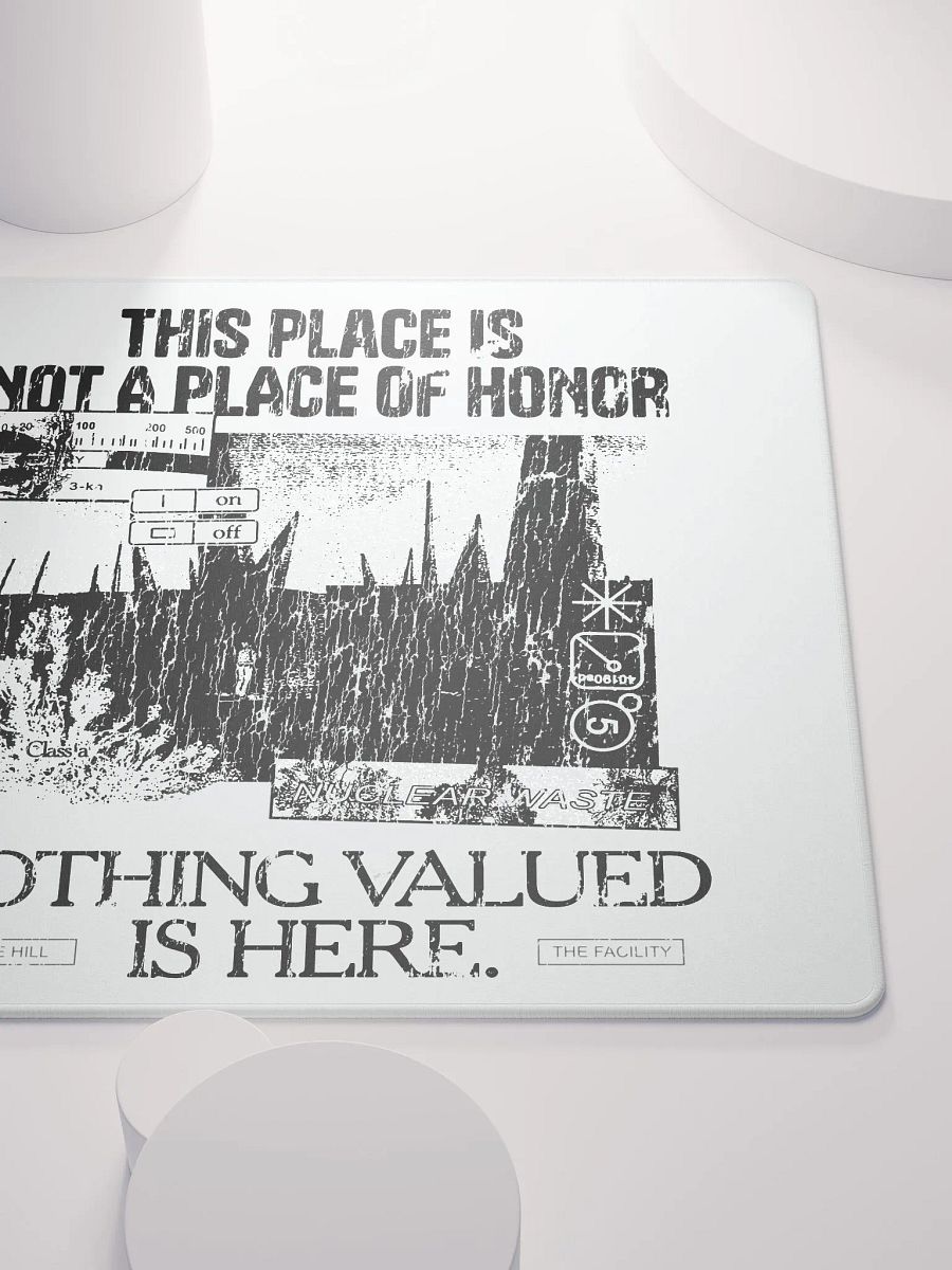 THIS IS NOT A PLACE OF HONOR (mousepad) product image (5)