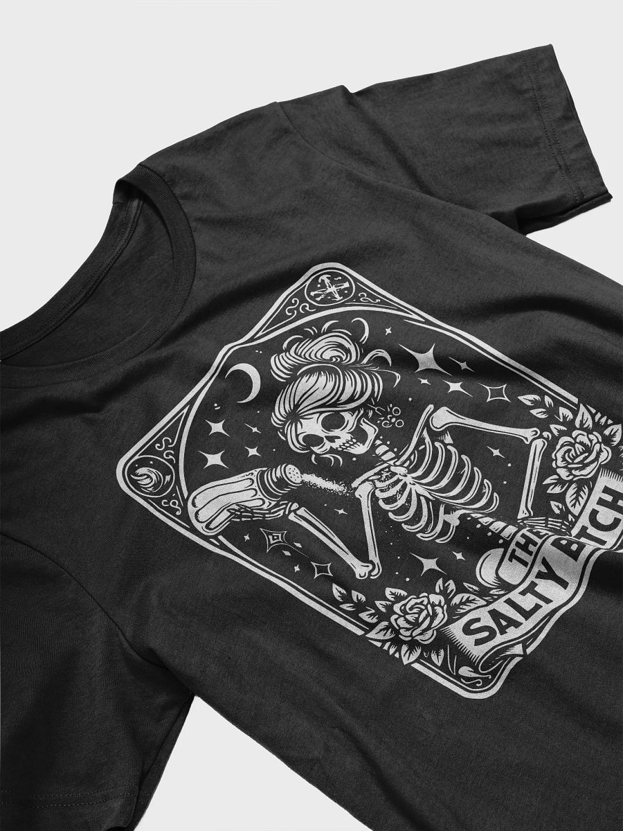The Salty Bitch Tarot T-Shirt - White product image (3)