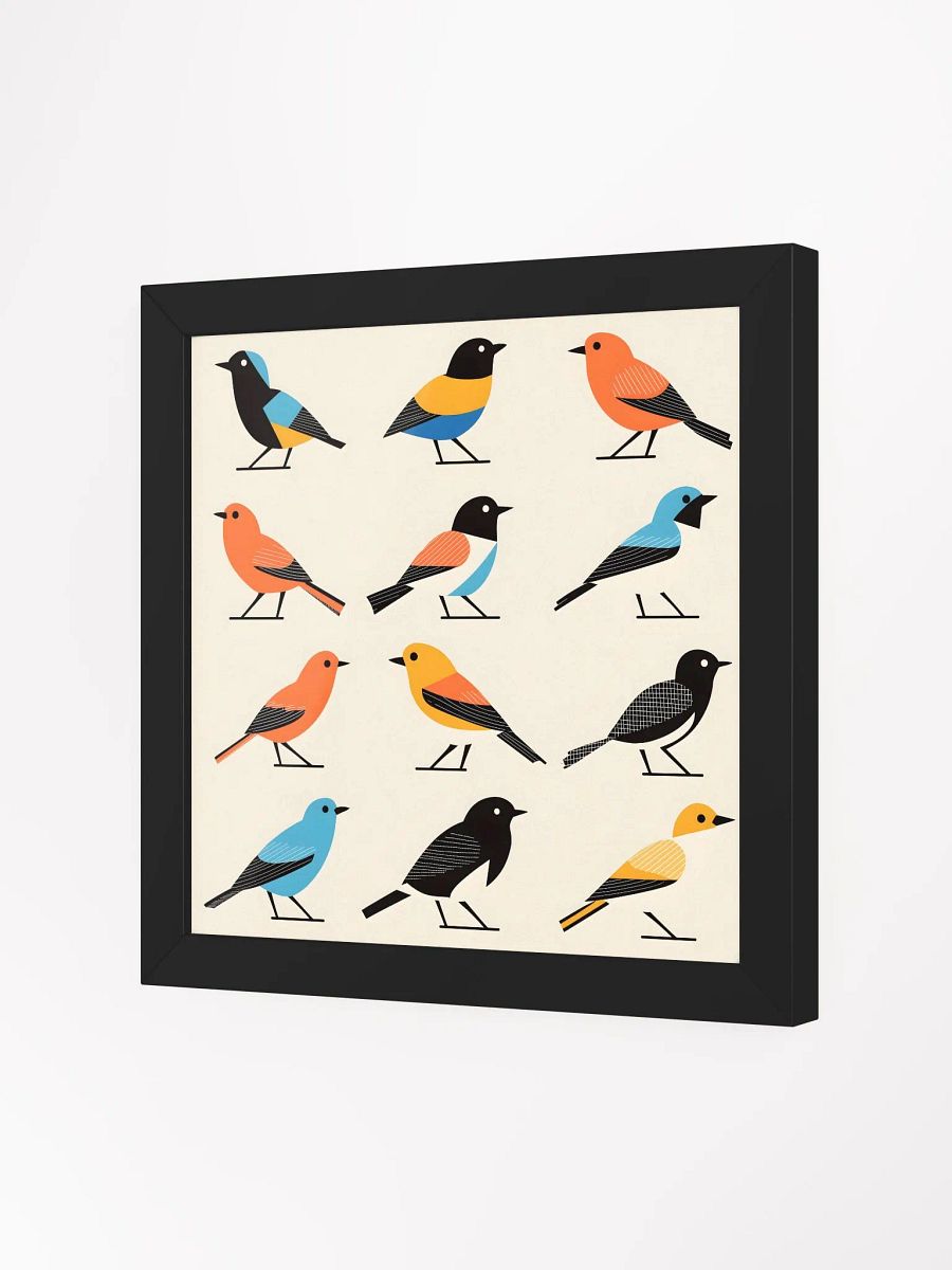 Birds Grid Framed Poster Art product image (38)