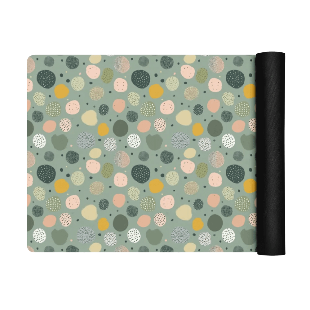 Green Boho Yoga Mat by Treasure Pie product image (2)