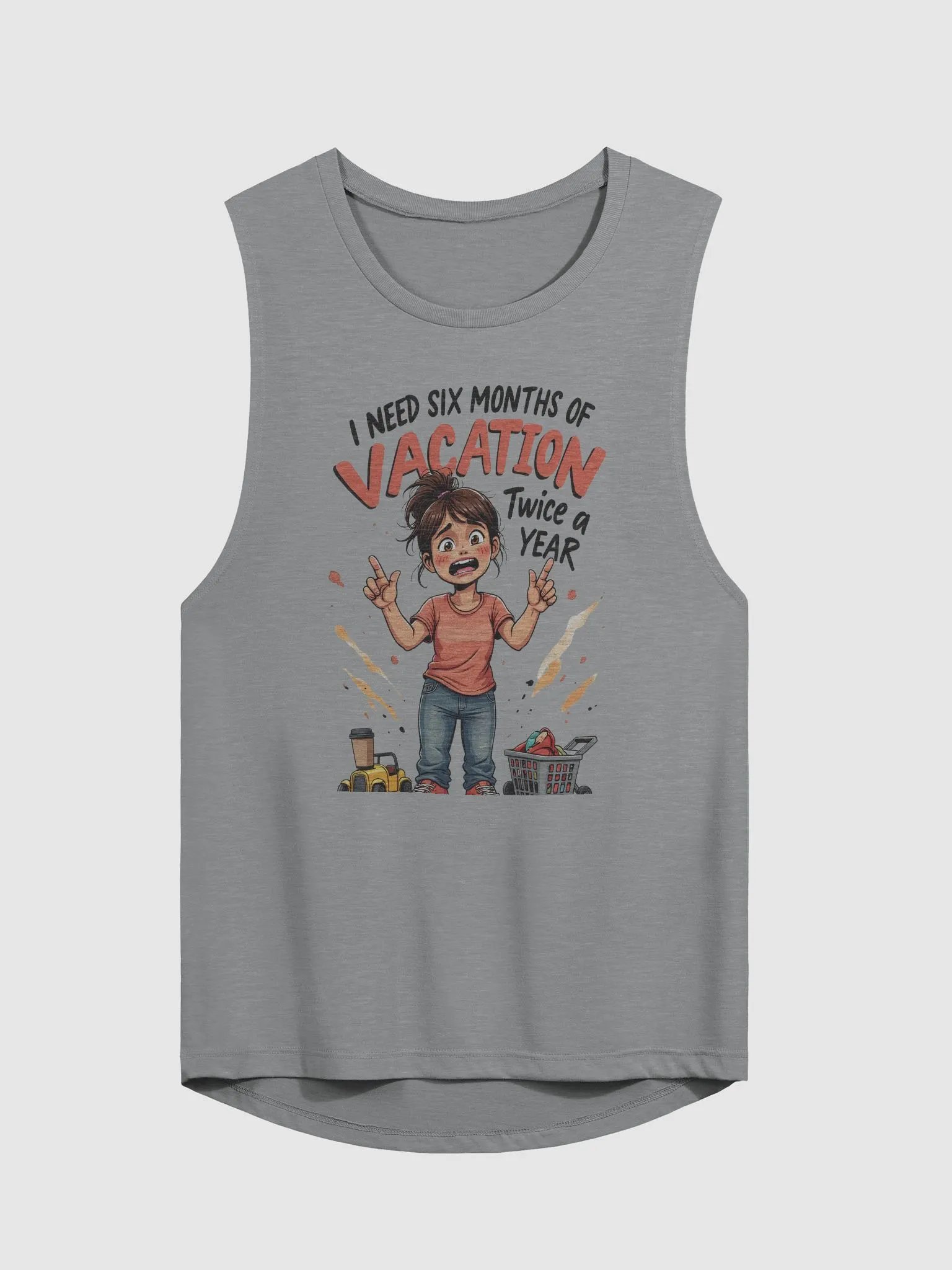 Vacation Mode Muscle Tank product image (1)