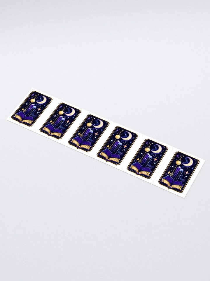 Enchanted Bookmark Mini Strip Sticker product image (1)