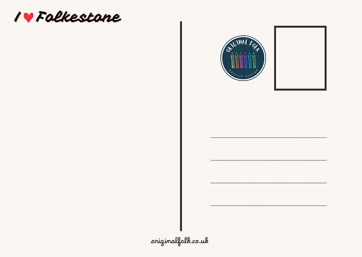 Folkestone Postcards - Individual cards product image (2)