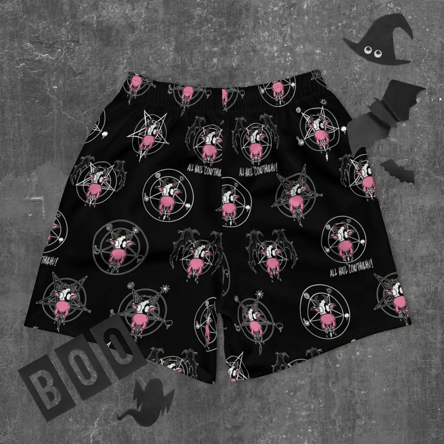 ALL HAIL COWTHULHU! COW OF CTHULHU 🐄🦇 Shorts product image (9)