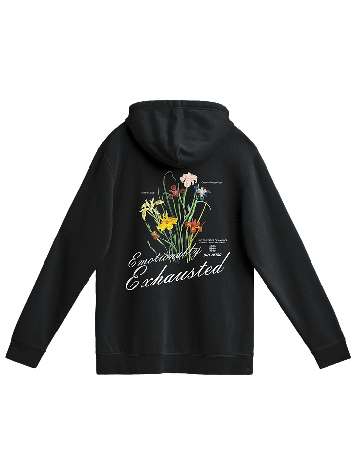 Emotionally Exhausted Floral - Hoodie product image (1)