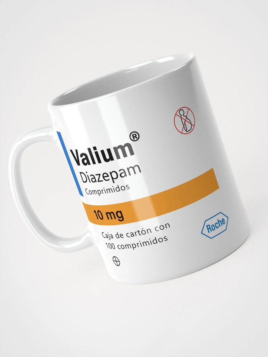 "Diazepam-spanish" Ceramic mug product image (4)