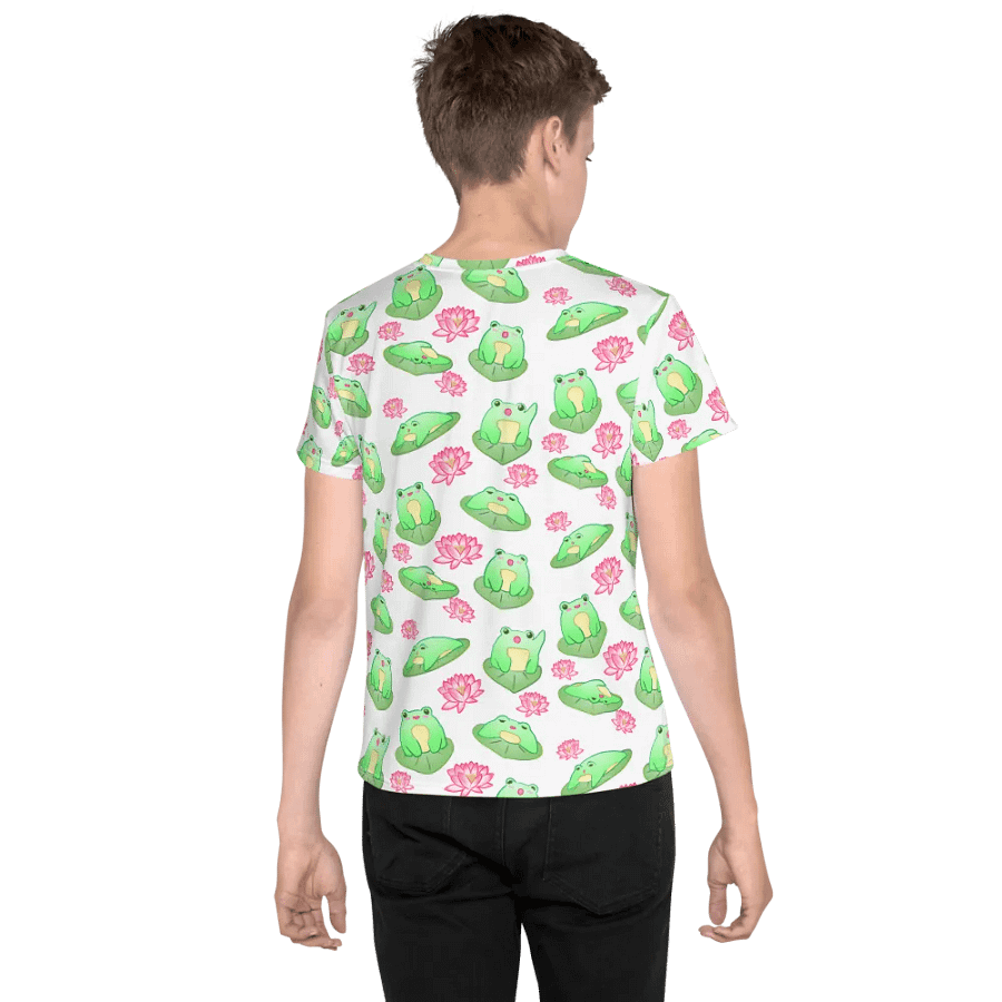 Kawaii Froggie Youth Tee product image (2)