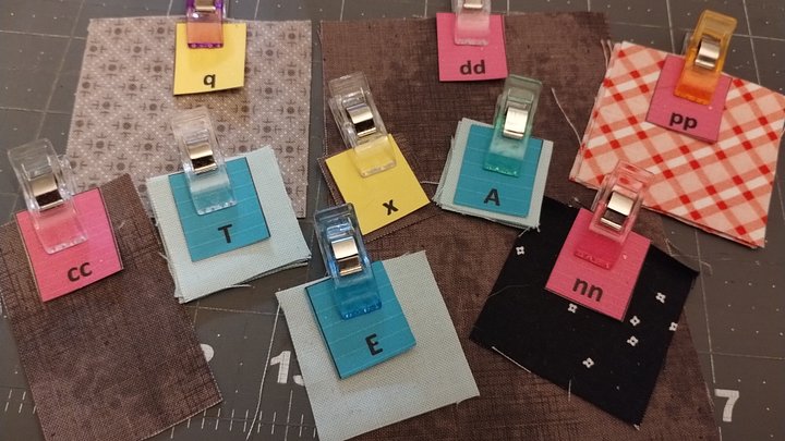 Letters and Numbers fabric marking labels bundle - Digital File product image (2)