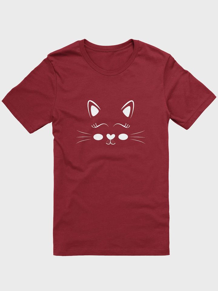 Adorable Cat Face Unisex T-Shirt - Perfect Gift for Cat Lovers | Soft Cotton Tee, Bella+Canvas Supersoft T-Shirt, Spring Apparel product image (22)