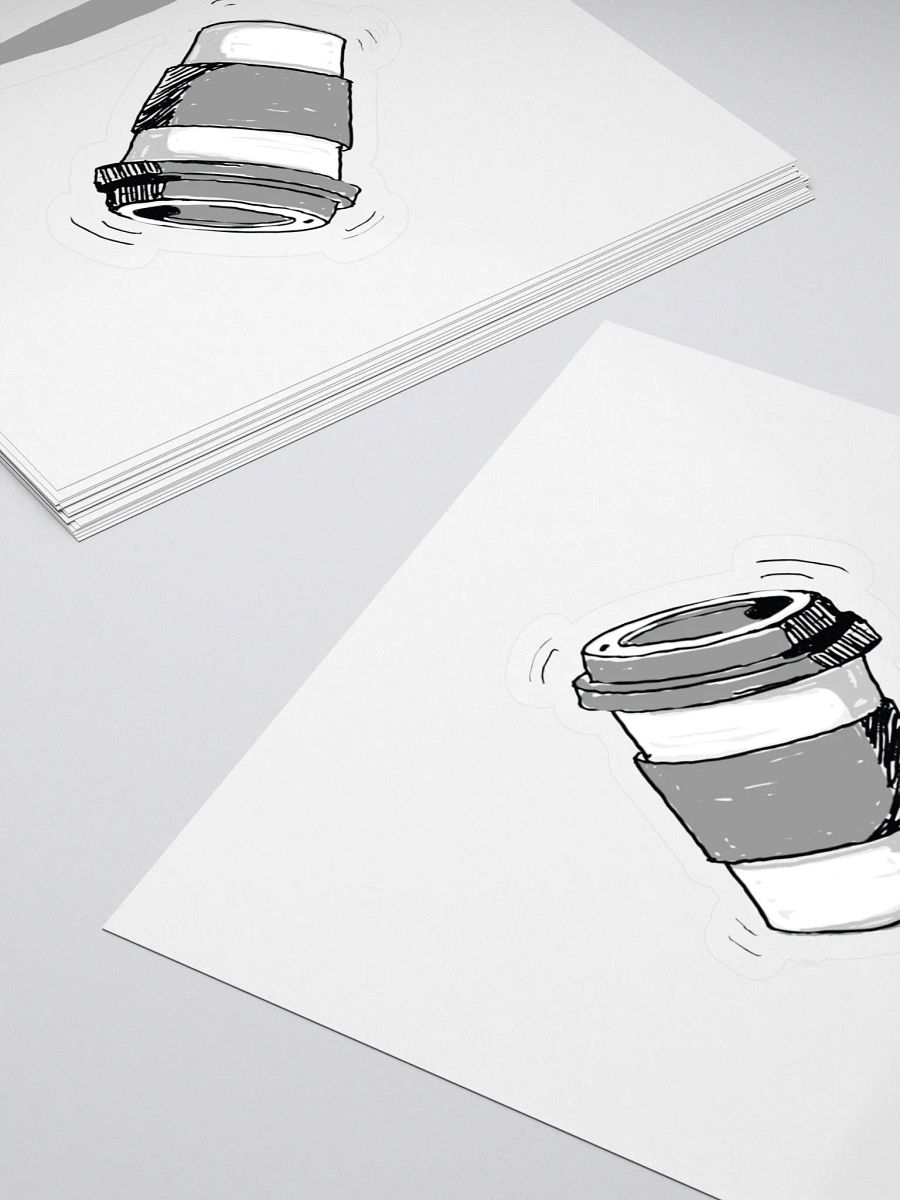 Espresso Yourself real life sticker product image (4)