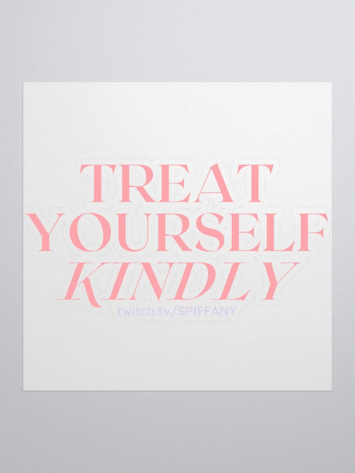 Kindly Sticker | Pink product image (2)