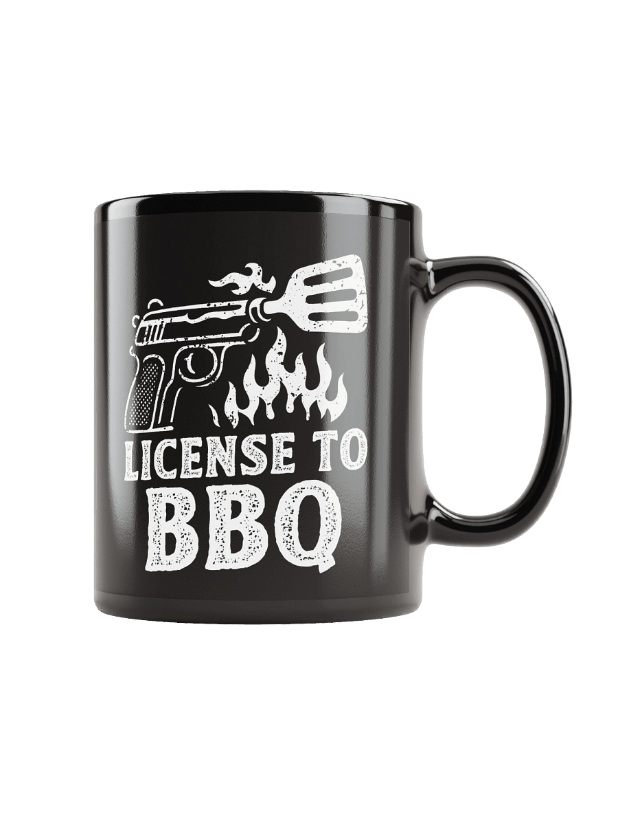 License To BBQ – Funny Dad Mug for Grill Masters product image (1)