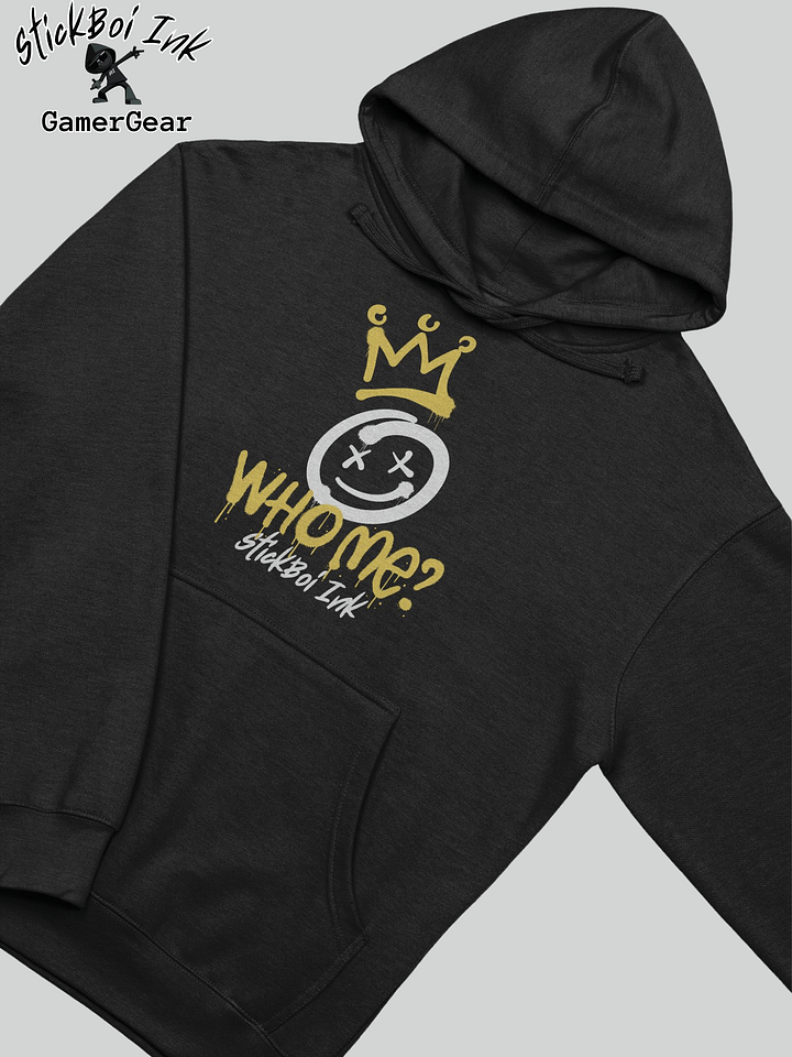 Gamer hoodie - Who me? by StickBoi Ink product image (1)