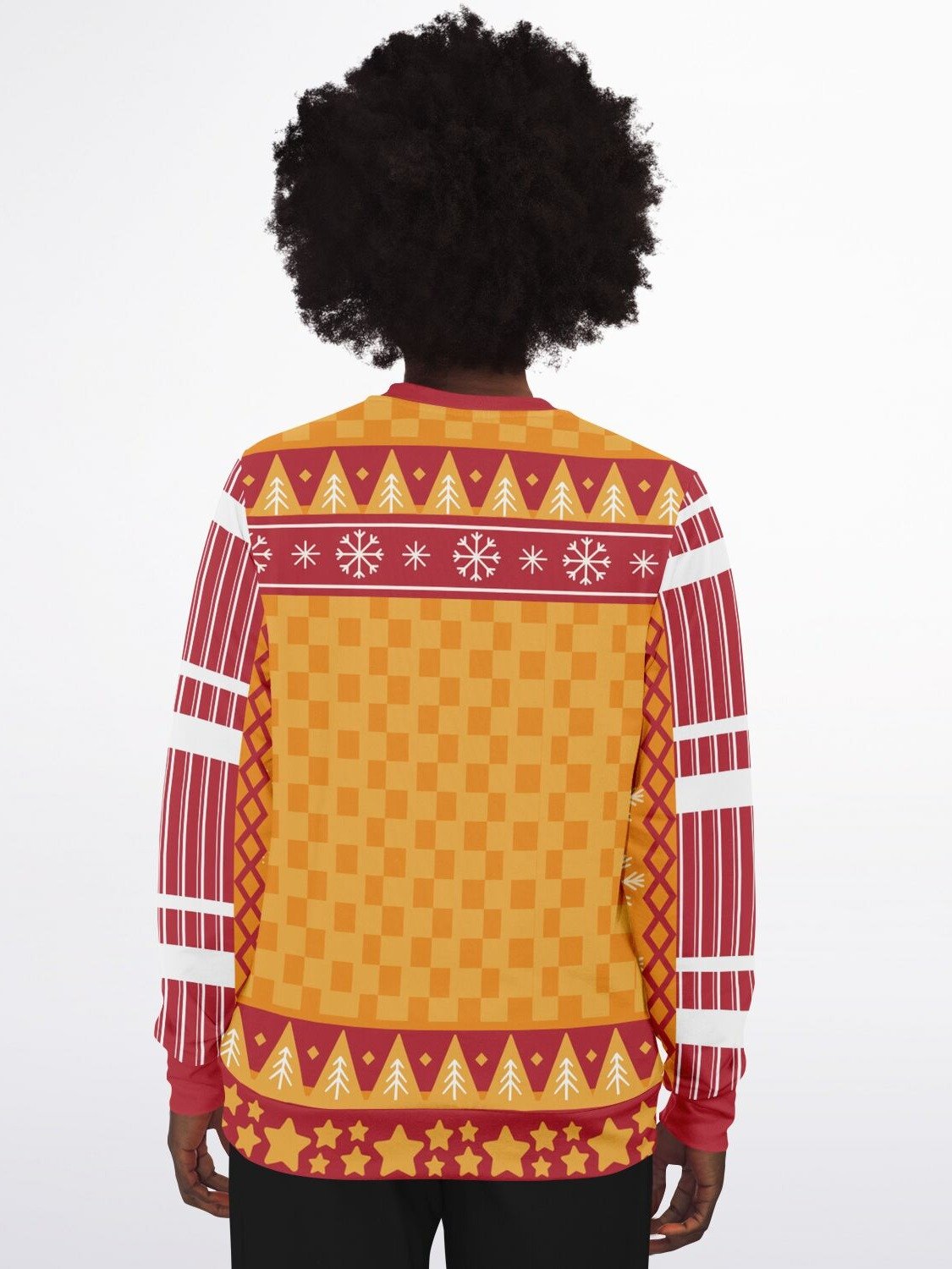 "I Deliver All Night Long" Humorous Santa Christmas Sweatshirt | Funny Holiday Party Sweater | Festive Winter Outfit product image (6)