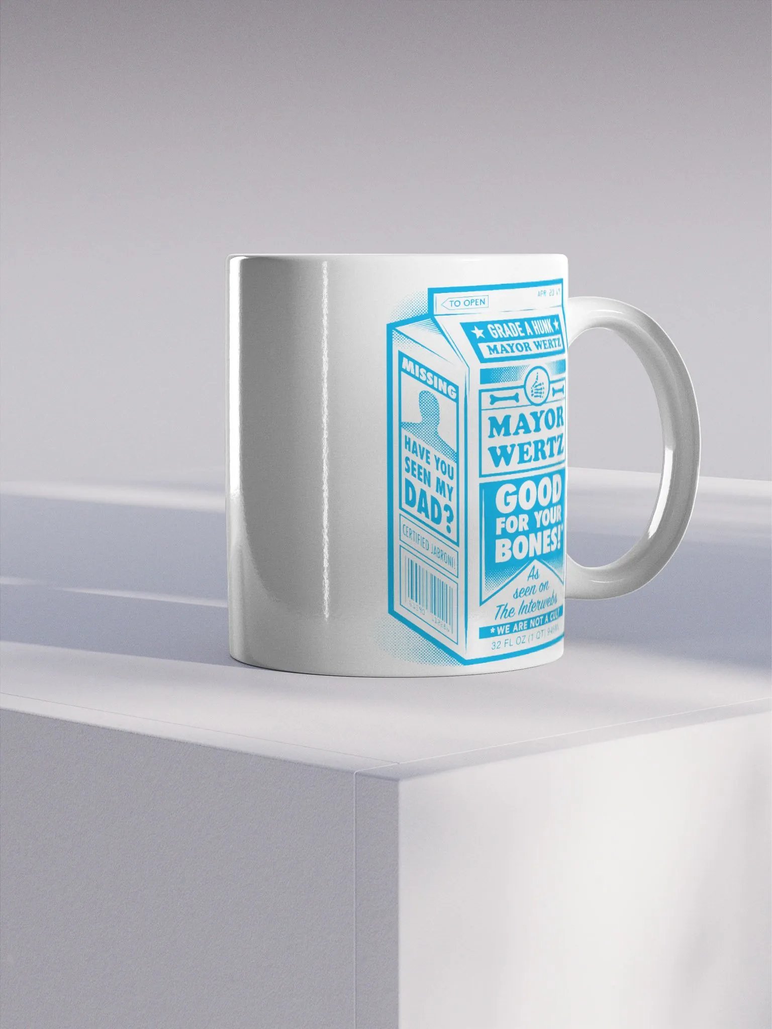 Good for Your Bones Mug BLUE product image (4)