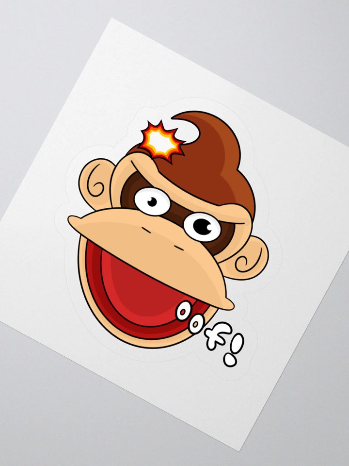 Donkey Kong OOF sticker product image (2)